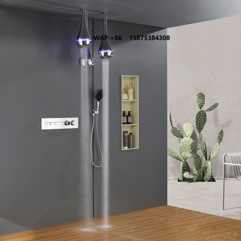 Home Bathroom Shower - 2026 New Arrival Brushed Smart Home