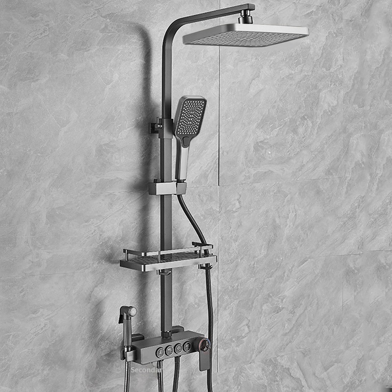 Home Bathroom Shower - Stainless Steel Shower Set Anti Calc