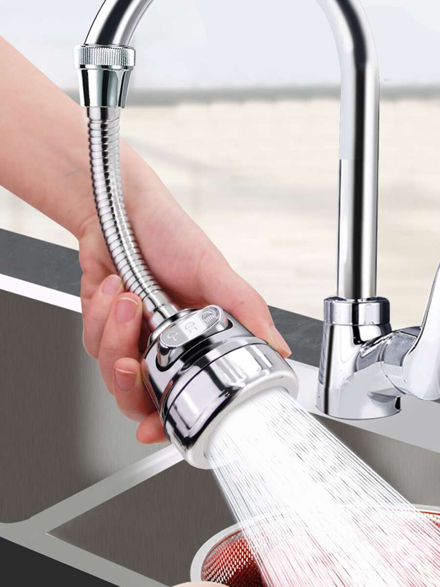 Home Kitchen Bathroom Marketing - New Flexible Faucet Sprayer Turbo Flex