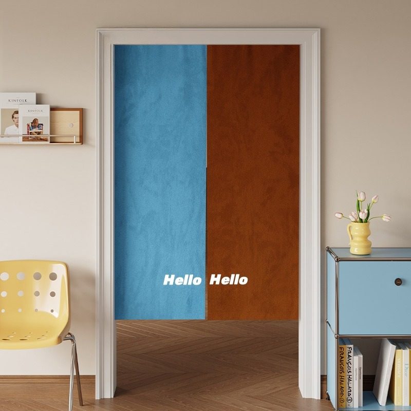Home Bathroom Partition - VIKAMA Patterned High-Quality Curtain for Kitchen
