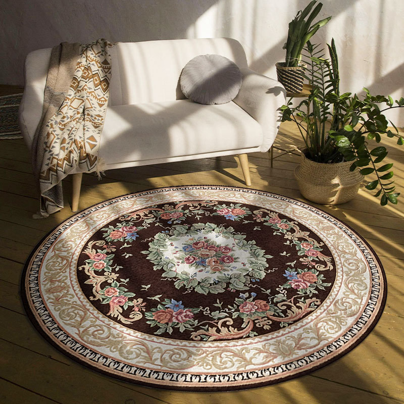 Bohemian Round Rugs Floral Med - đánh giá và giá Home Toilet Bathroom Design