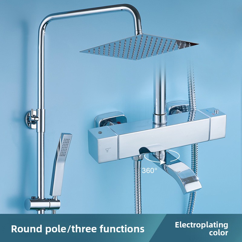 Electroplated Stainless Steel  - đánh giá và giá Home Bathroom Shower