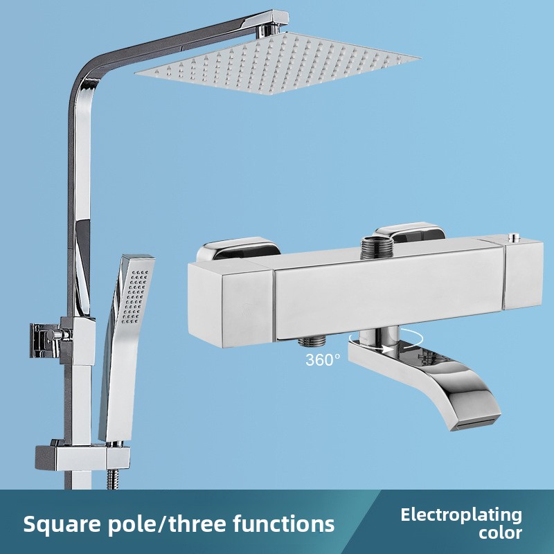 Electroplated Stainless Steel  - đánh giá và giá Home Bathroom Shower