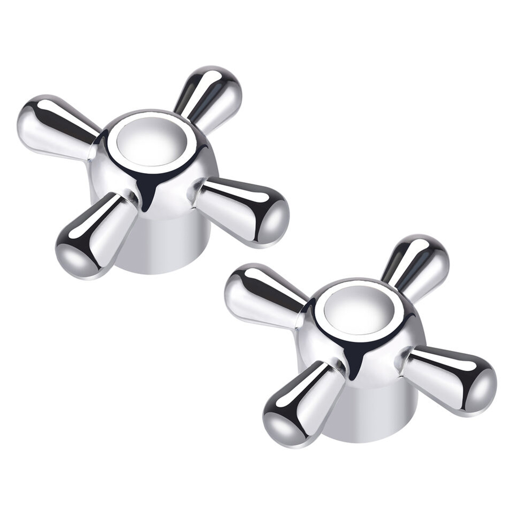 2pcs Cross Faucet Handle Knob  - đánh giá và giá Home Kitchen Bathroom Marketing