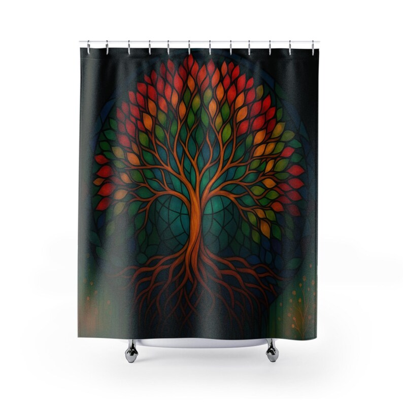 Bohemian Tree of Life Shower C - đánh giá và giá Home Bathroom Design Ideas