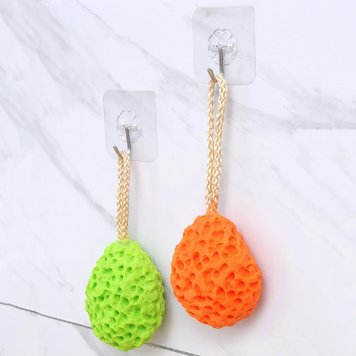 1pc-Honeycomb shower sponge bo - đánh giá và giá Home Bathroom Spa