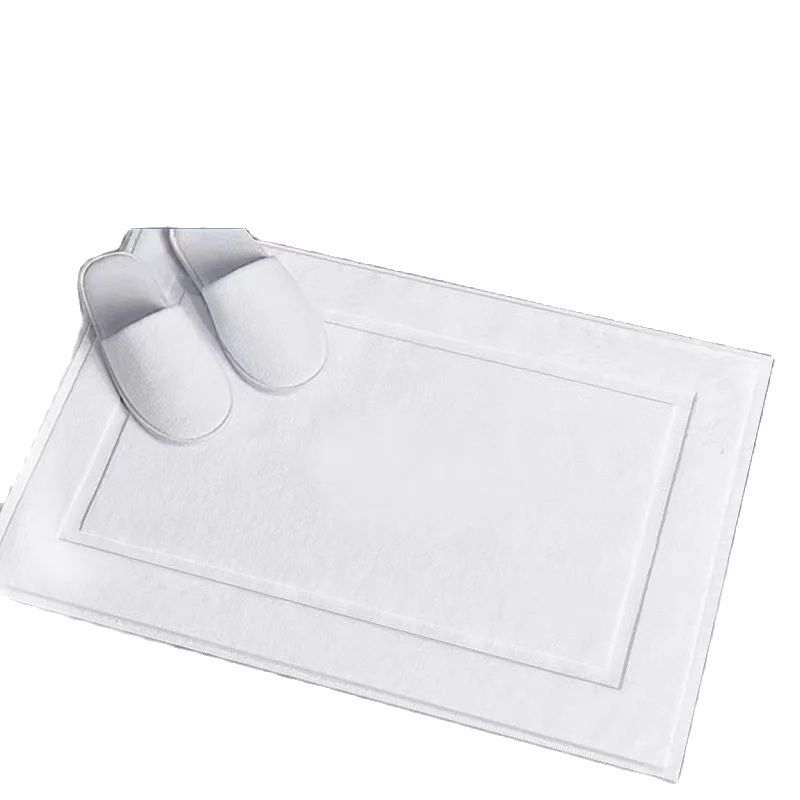 White Floor Towel Thicken Jacq - đánh giá và giá Home Bathroom Spa