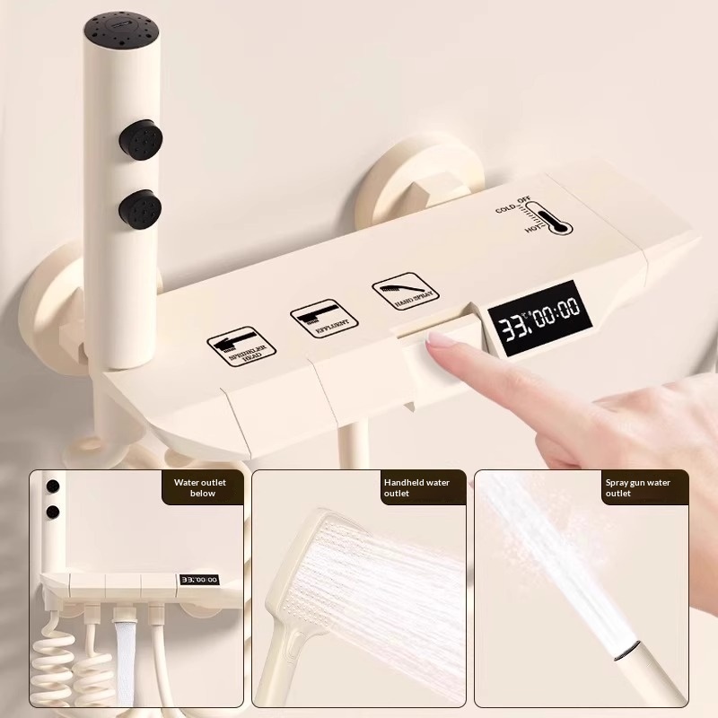 Creamy Easy Topless Shower Set - đánh giá và giá Home Bathroom Shower