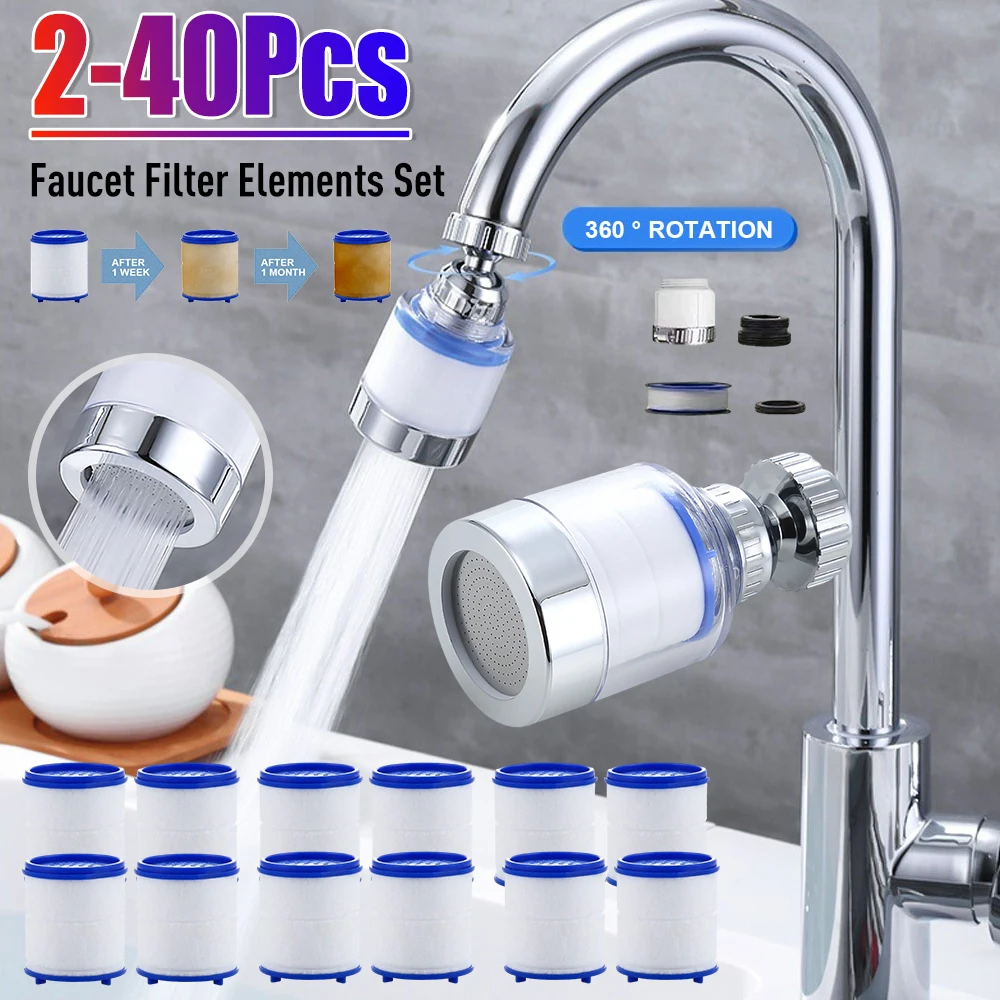 Faucet Filter Element Water Pu - đánh giá và giá Home Bathroom Water Filter