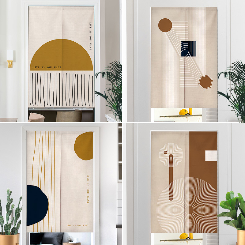 Wabi-sabi Style Door Curtain S - đánh giá và giá Home Bathroom Partition