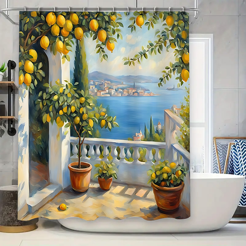 Mediterranean Lemon Garden Sho - đánh giá và giá Home Bathroom Design Ideas