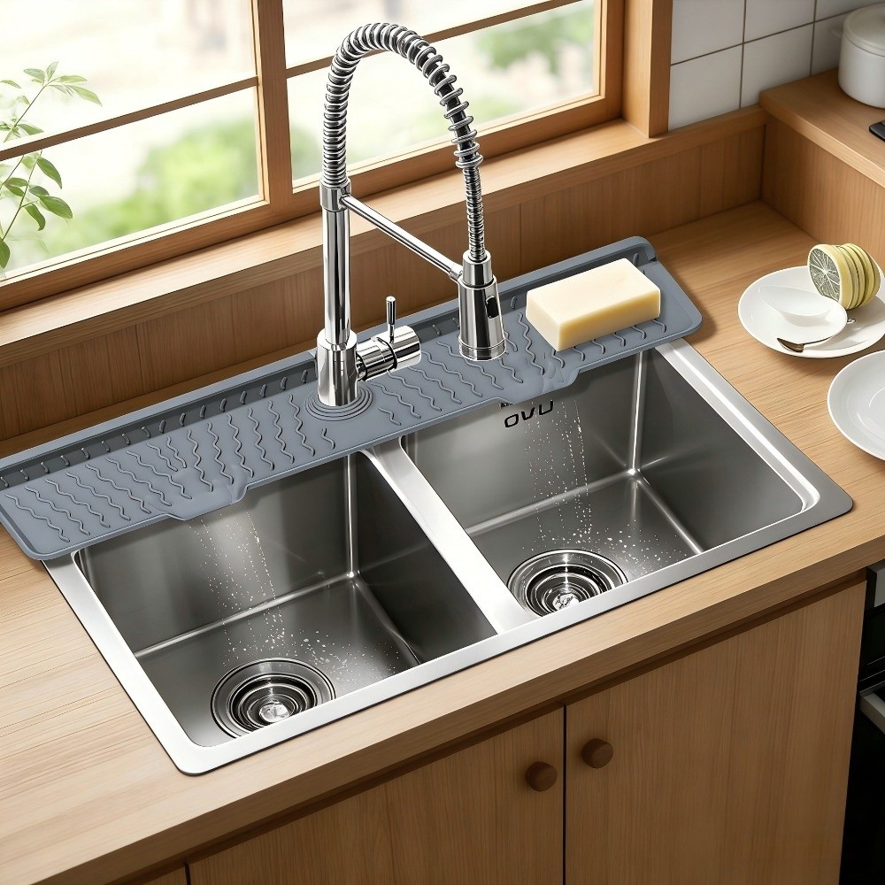 New Silicone Faucet Drain Mat  - đánh giá và giá Home Kitchen Bathroom Marketing