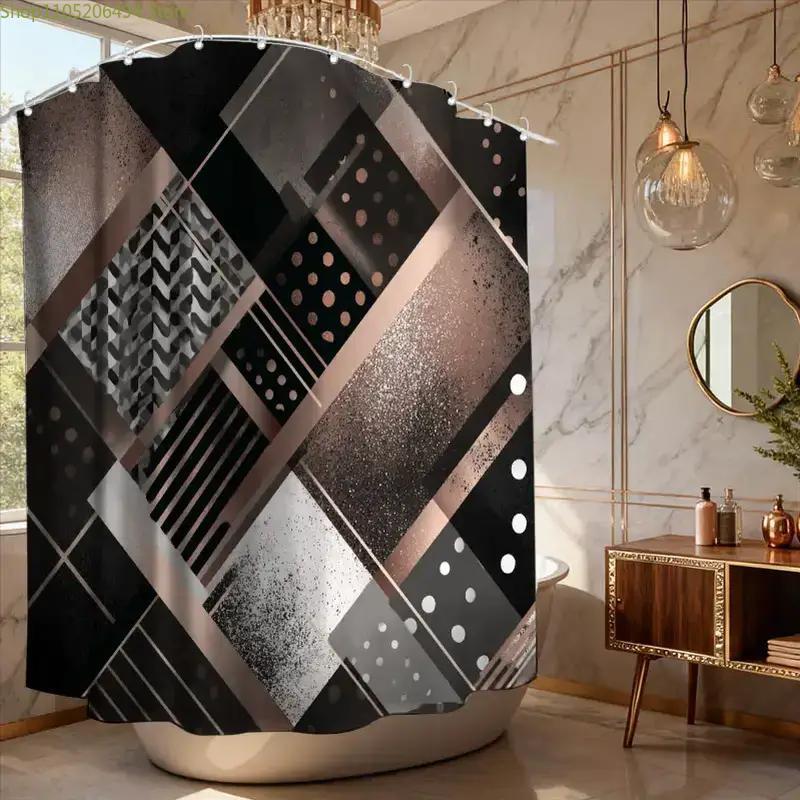 Modern Geometric Abstract Show - đánh giá và giá Home Bathroom Design Ideas