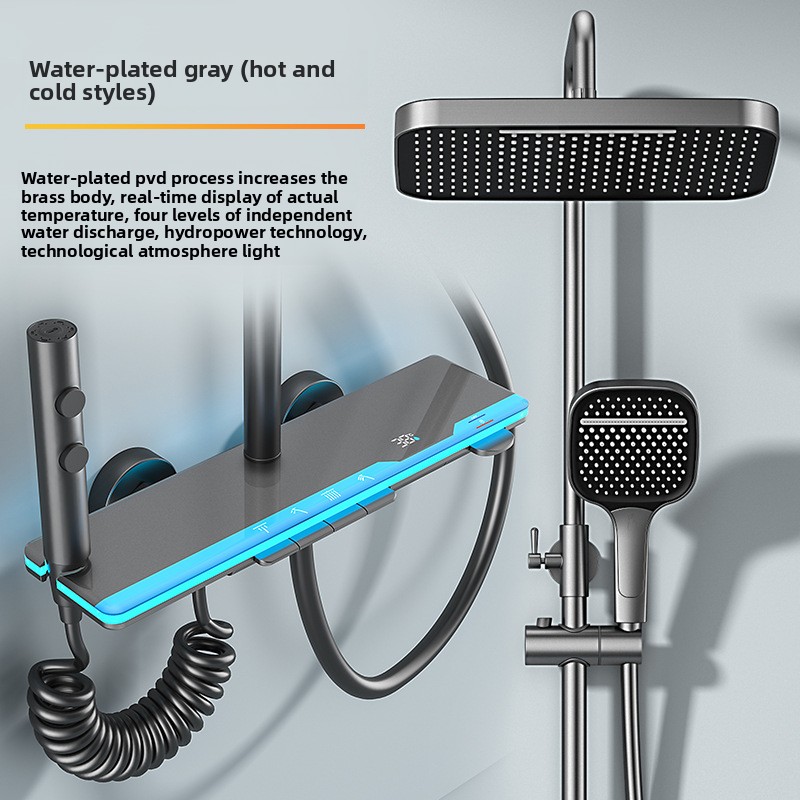 Smart Digital Display Thermost - đánh giá và giá Home Bathroom Shower