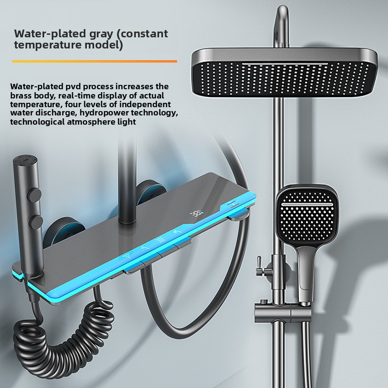 Smart Digital Display Thermost - đánh giá và giá Home Bathroom Shower