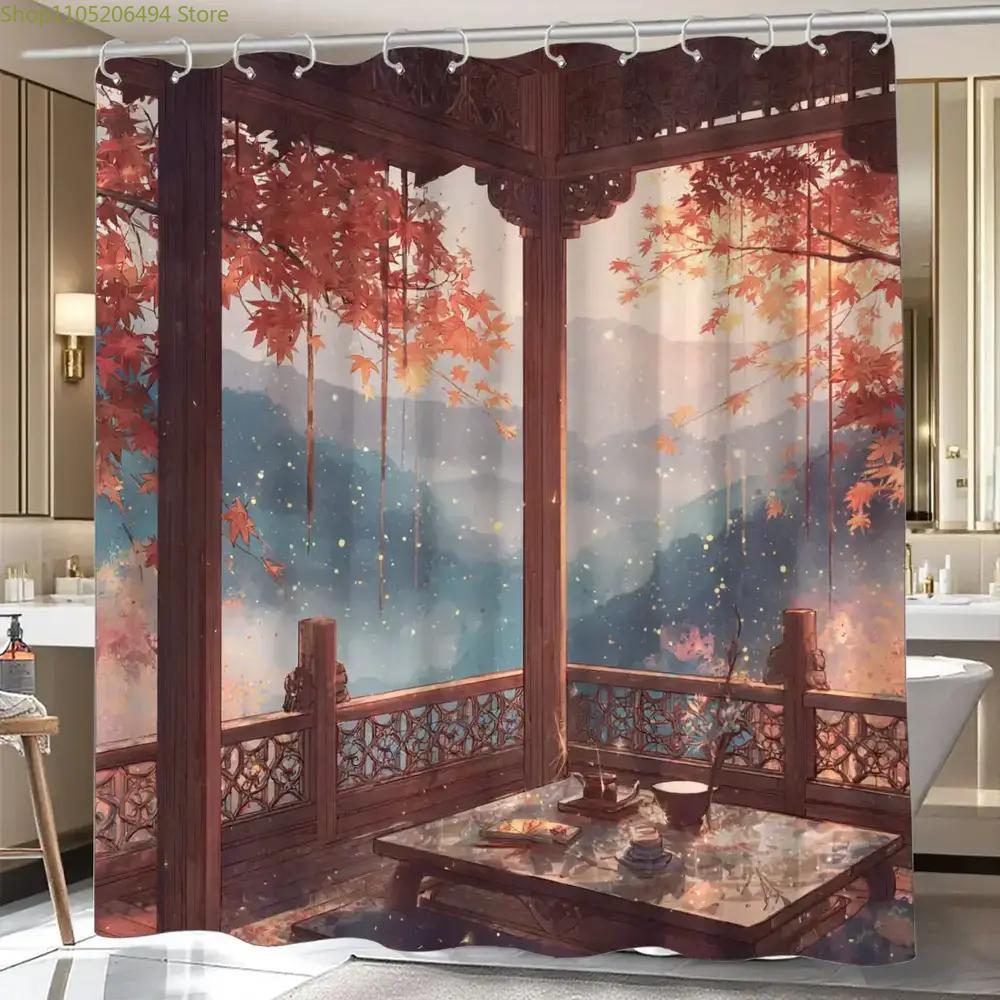 Chinese Autumn Pavilion Shower - đánh giá và giá Home Bathroom Design Ideas