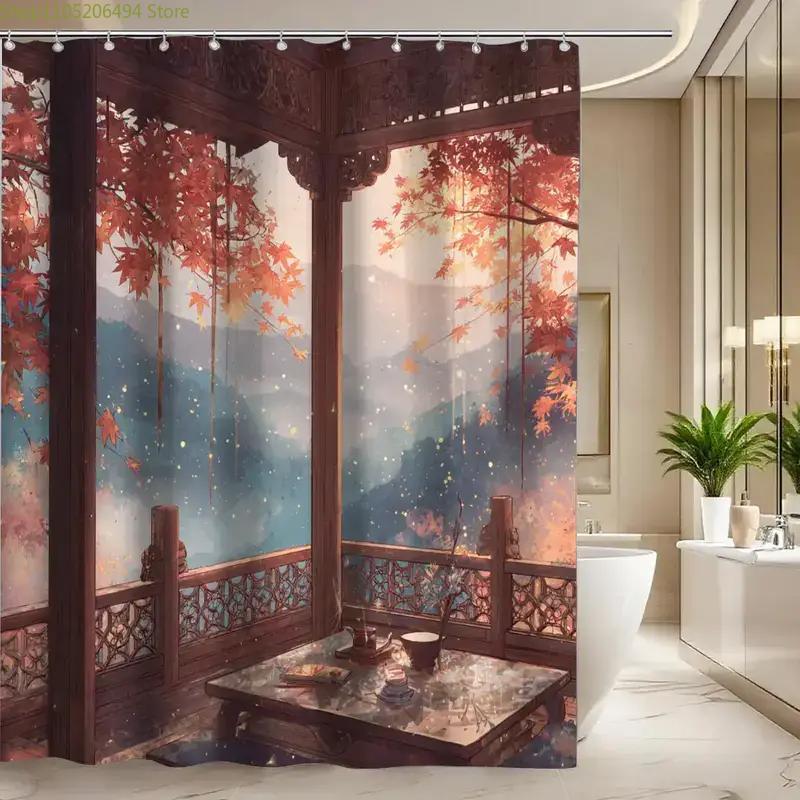 Chinese Autumn Pavilion Shower - đánh giá và giá Home Bathroom Design Ideas