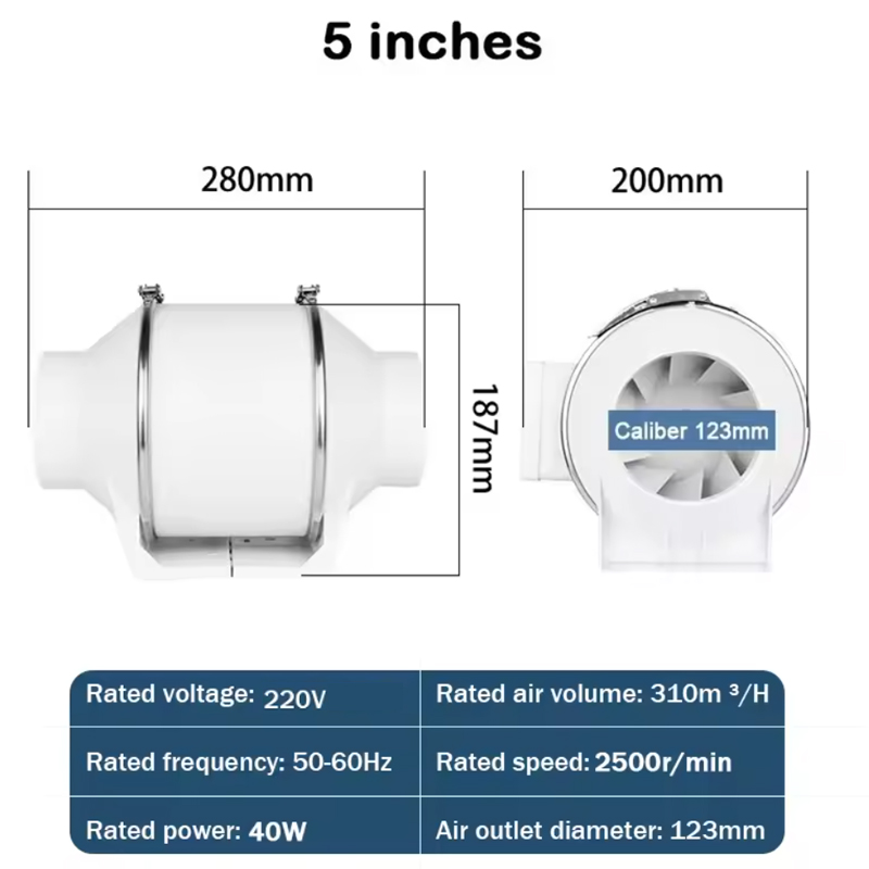 4inch 220V Exhaust Fans Home S - đánh giá và giá Home Bathroom Extractor Fan