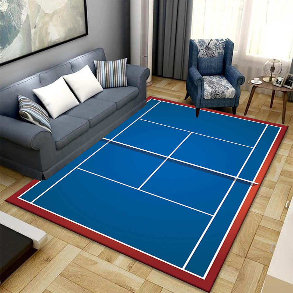 Tennis Court Design Area Rug N - đánh giá và giá Home Toilet Bathroom Design