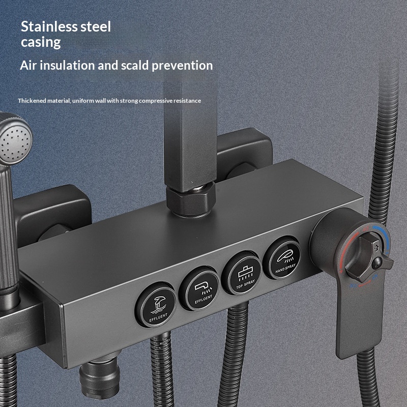 Stainless Steel Shower Set Ant - đánh giá và giá Home Bathroom Shower