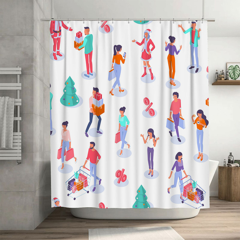 TU Shopping Lovers Shower Curt - đánh giá và giá Home Bathroom Design Ideas