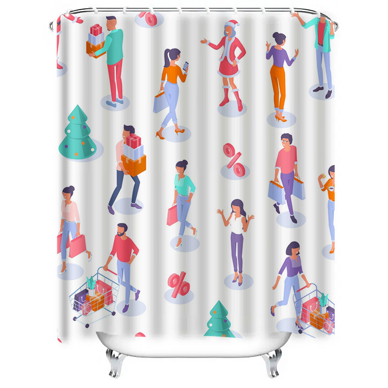 TU Shopping Lovers Shower Curt - đánh giá và giá Home Bathroom Design Ideas