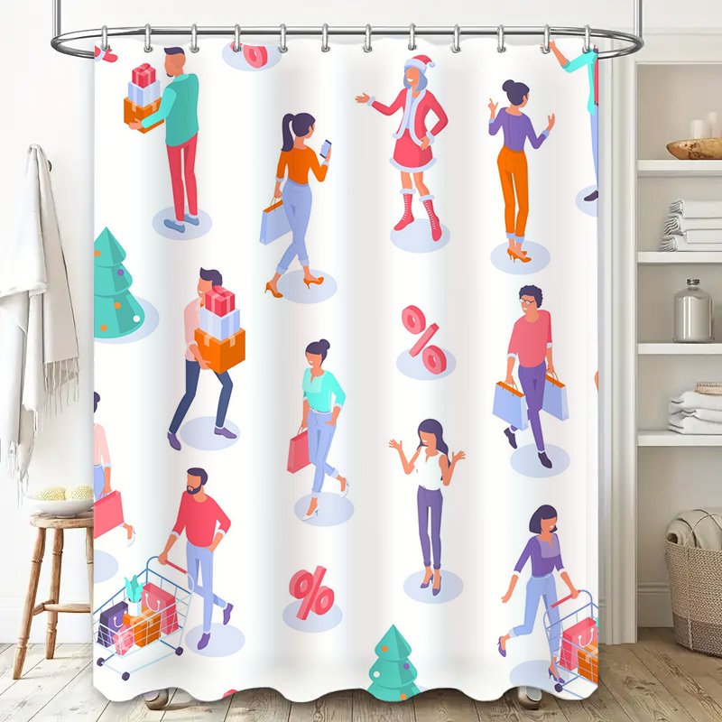 TU Shopping Lovers Shower Curt - đánh giá và giá Home Bathroom Design Ideas