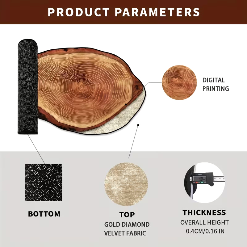 1pc Exquisite Simulated Wood T - đánh giá và giá Jet Home Bathroom Mats