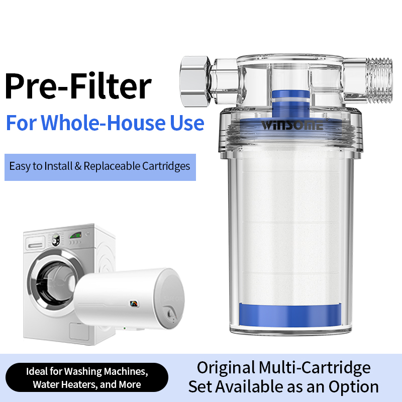 Home water heater pre filtrati - đánh giá và giá Home Bathroom Water Filter