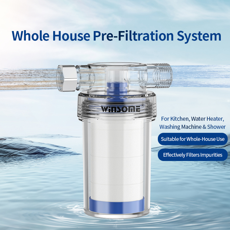 Home water heater pre filtrati - đánh giá và giá Home Bathroom Water Filter