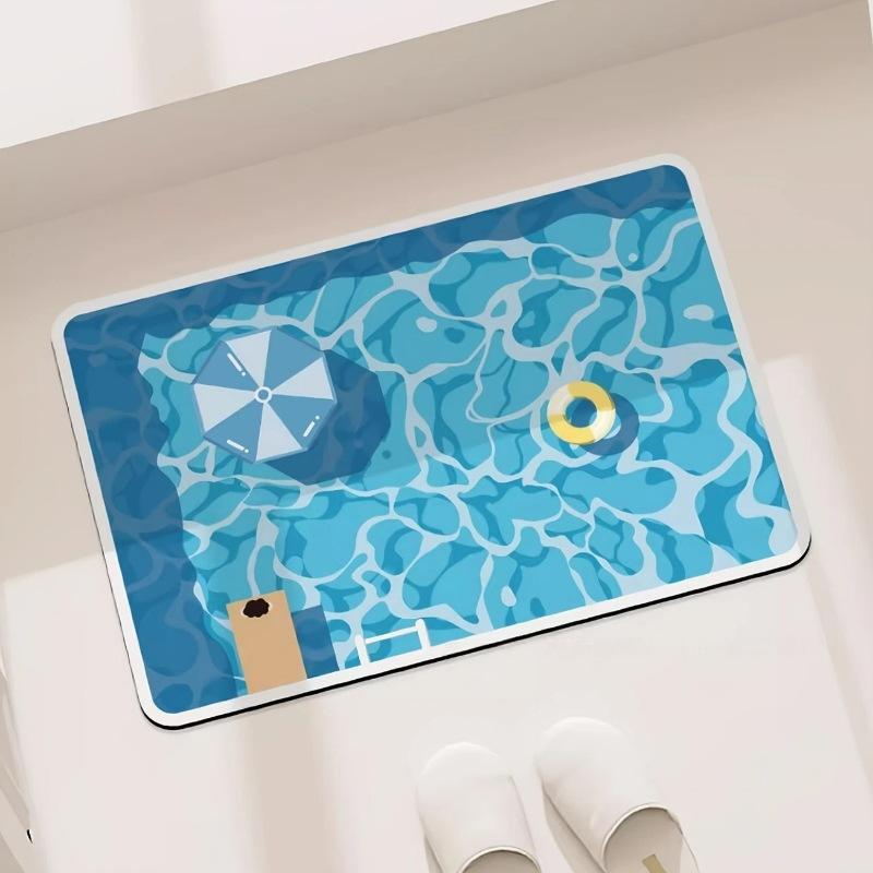 Rubber Bathroom Anti Slip Floo - đánh giá và giá Jet Home Bathroom Mats