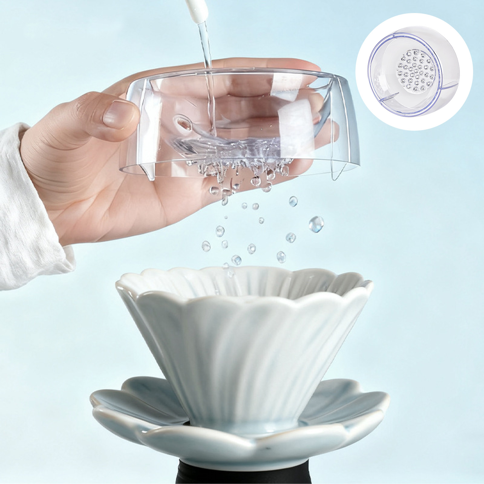 Home Coffee Dripper Pour-Over  - đánh giá và giá Home Bathroom Water Filter