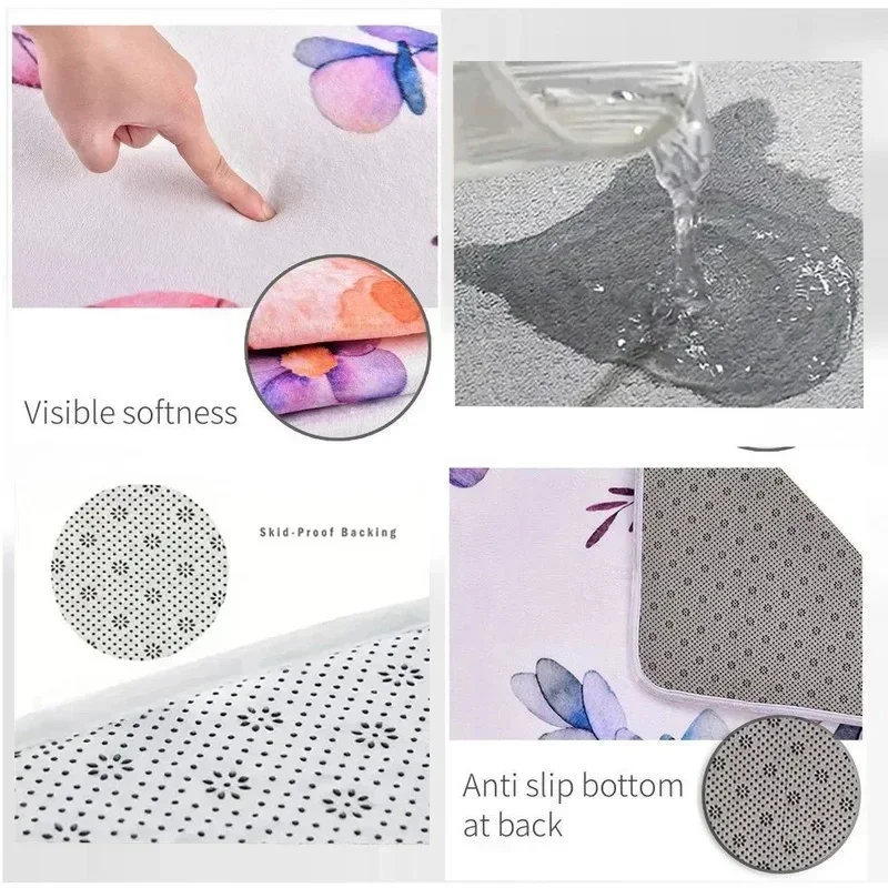 Retro Design Carpet for Living - đánh giá và giá Home Toilet Bathroom Design