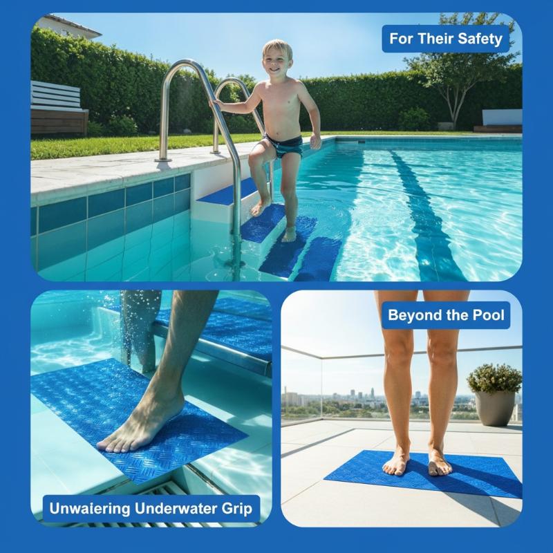 (Non-slip Pool Step Pad Swimmi - đánh giá và giá Jet Home Bathroom Mats