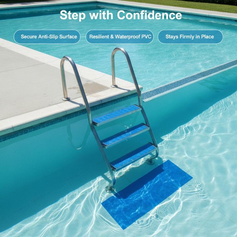 (Non-slip Pool Step Pad Swimmi - đánh giá và giá Jet Home Bathroom Mats