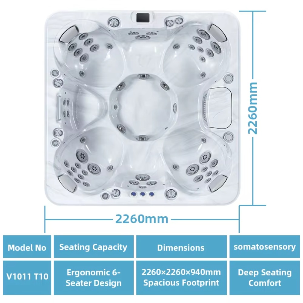Freestanding Whirlpool Massage - đánh giá và giá Home Bathroom Spa
