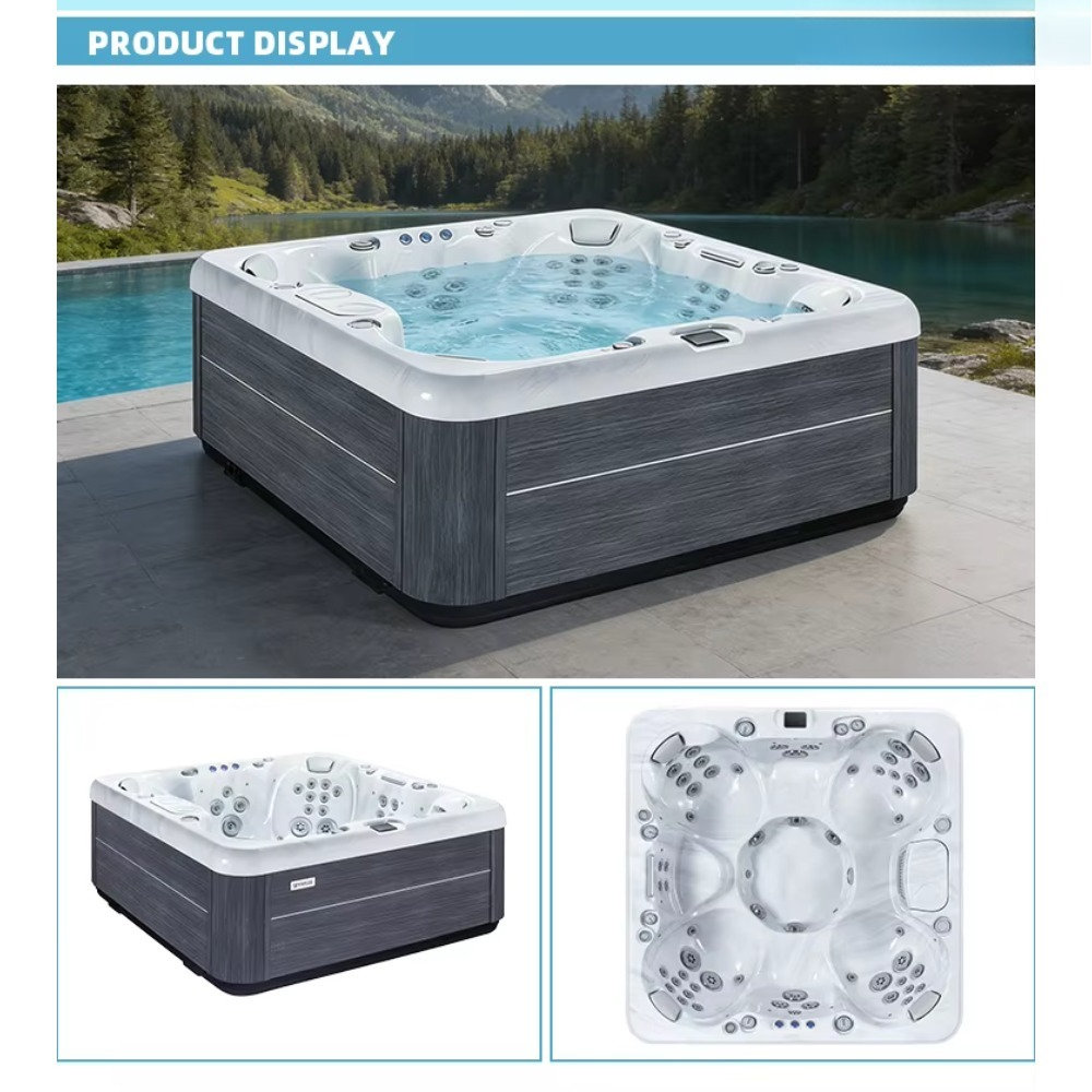 Freestanding Whirlpool Massage - đánh giá và giá Home Bathroom Spa