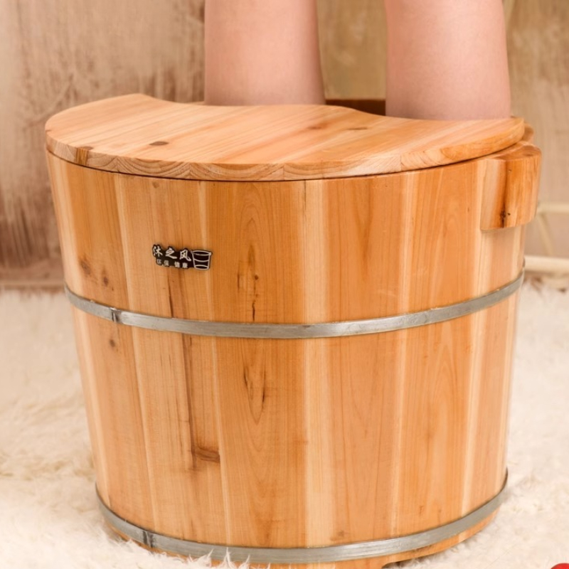 Wood Foot Soaking Tub Deep Ins - đánh giá và giá Home Bathroom Spa
