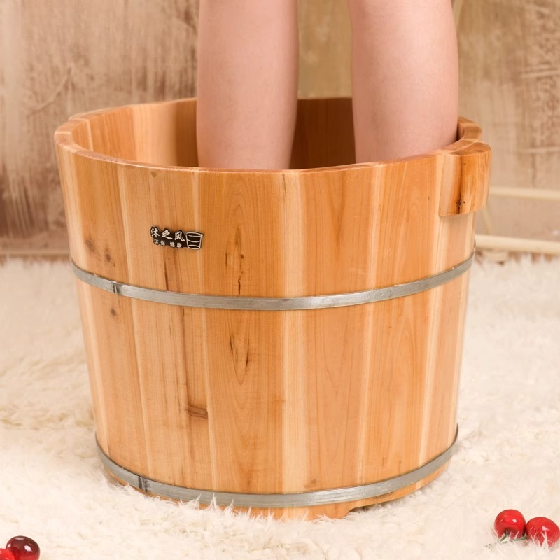 Wood Foot Soaking Tub Deep Ins - đánh giá và giá Home Bathroom Spa