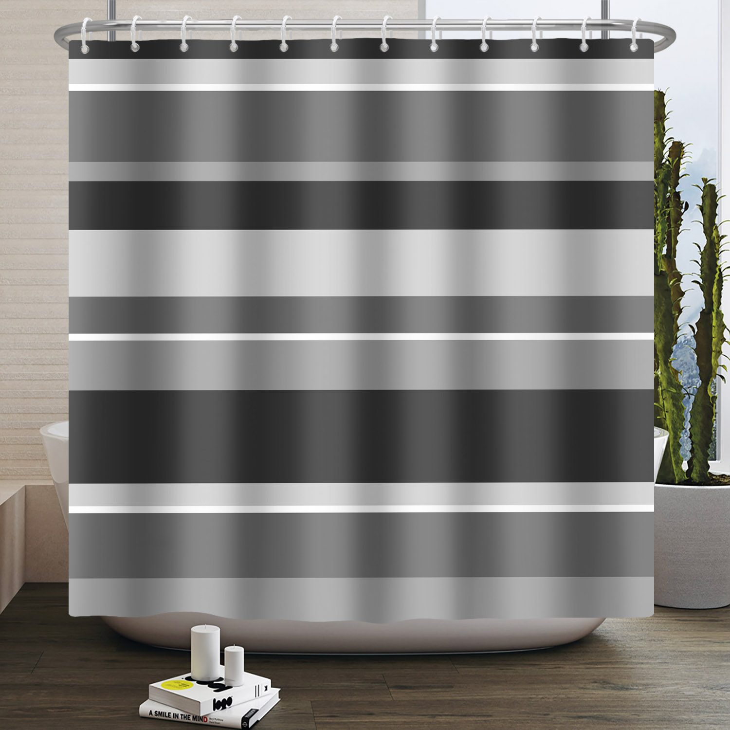 Simple Line Pattern Shower Cur - đánh giá và giá Home Bathroom Partition