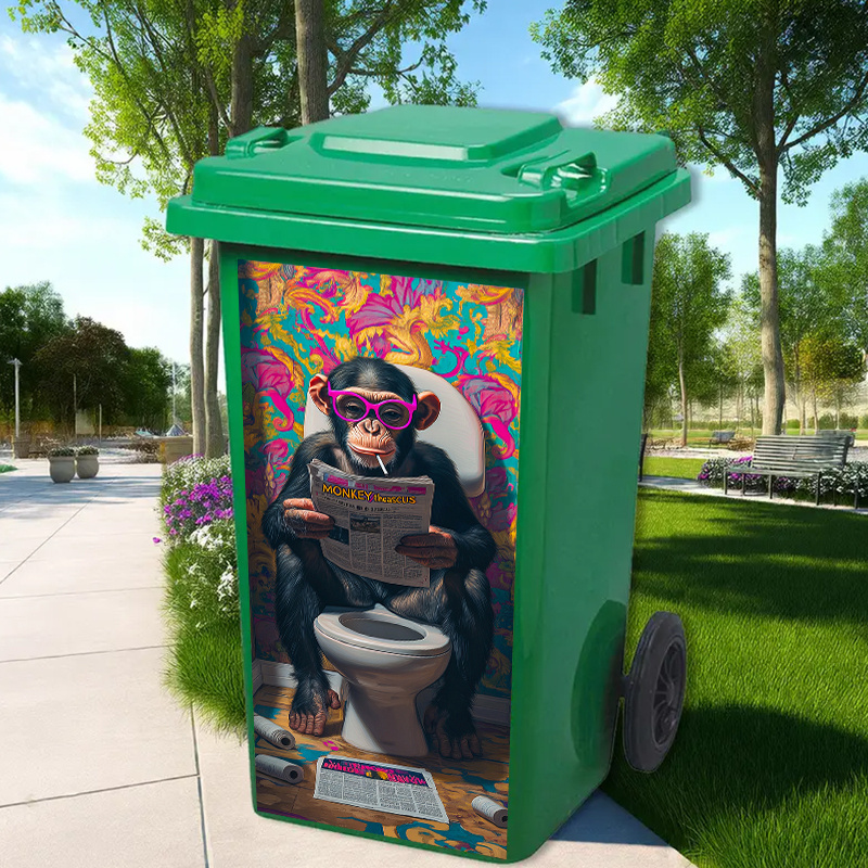 1 Funny Tarsier Trash Can Stic - đánh giá và giá Home Toilet Bathroom Design