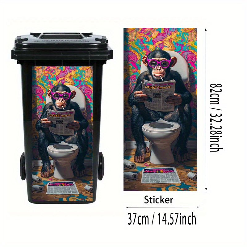 1 Funny Tarsier Trash Can Stic - đánh giá và giá Home Toilet Bathroom Design
