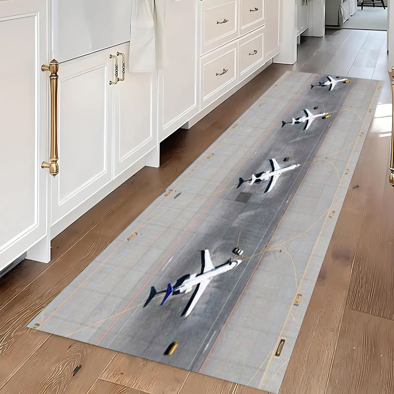 Top View Airport Apron Yellow  - đánh giá và giá Jet Home Bathroom Mats