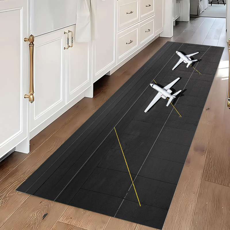 Top View Airport Apron Yellow  - đánh giá và giá Jet Home Bathroom Mats